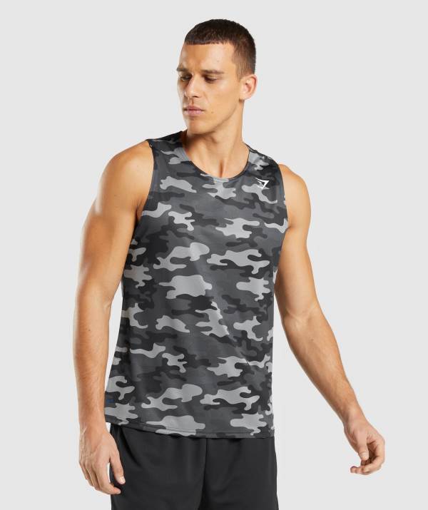 Panske Tielko Gymshark Arrival Siva | DW6590831